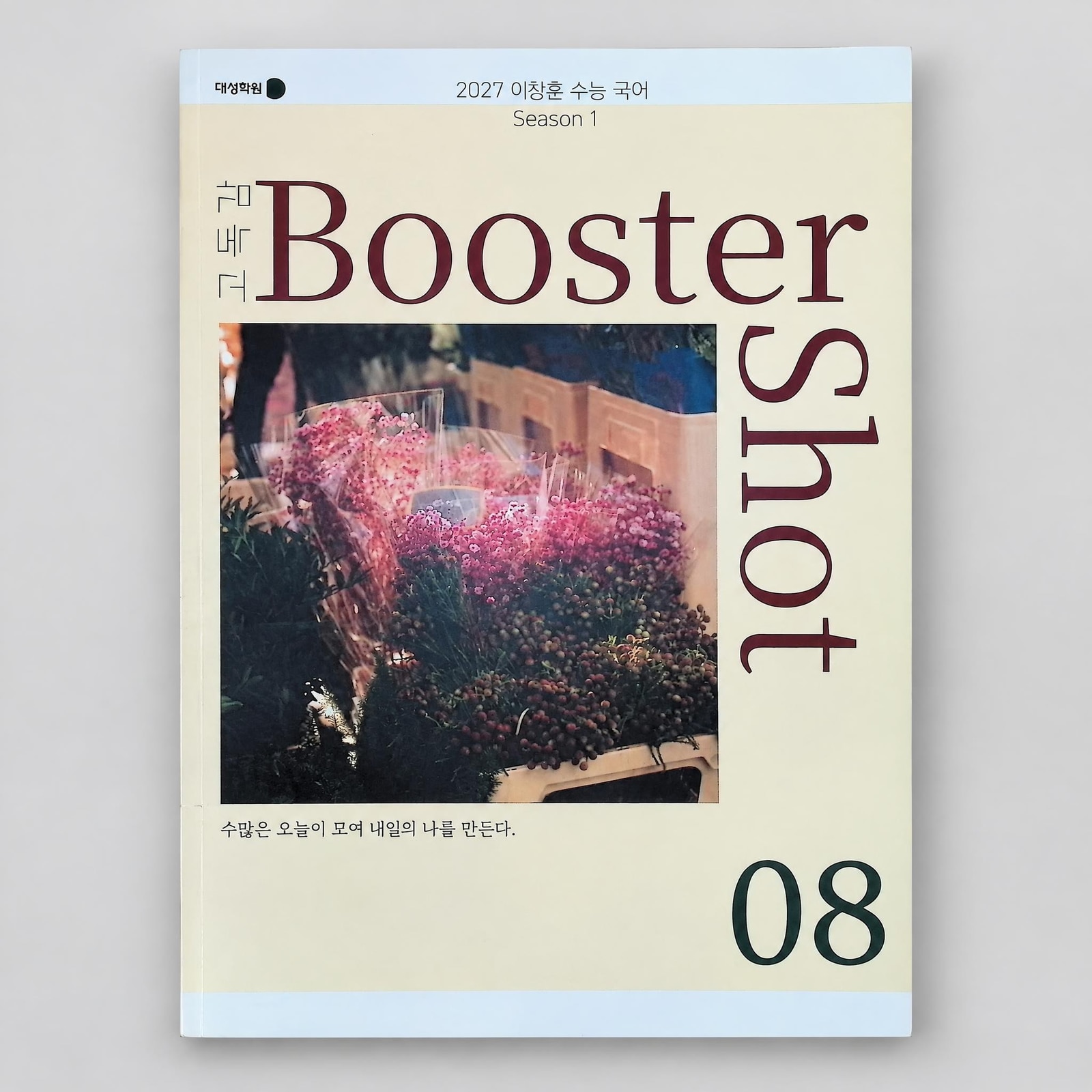 2027 강남대성 고독감 BoosterShot 주간지 국어 이창훈T 표지
