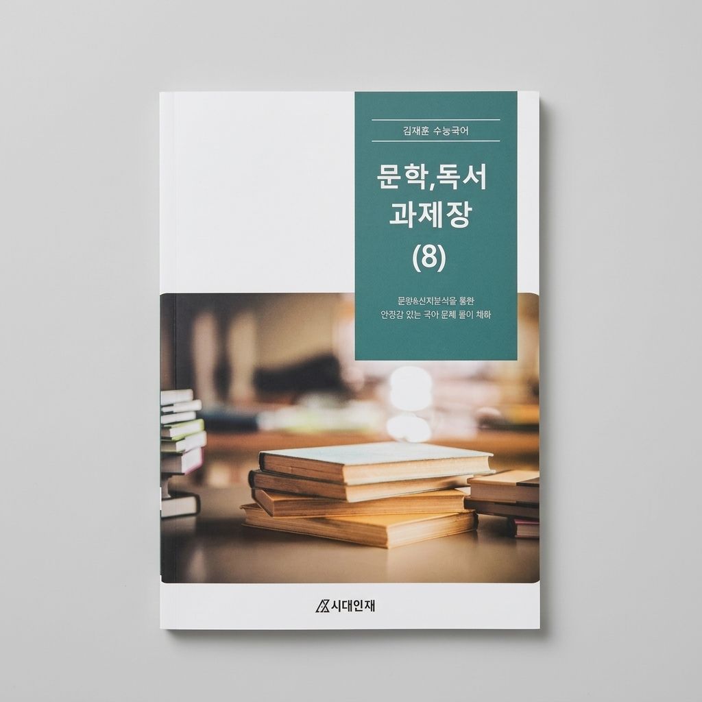 2025 시대인재 문학,독서 과제장 국어 김재훈T 표지