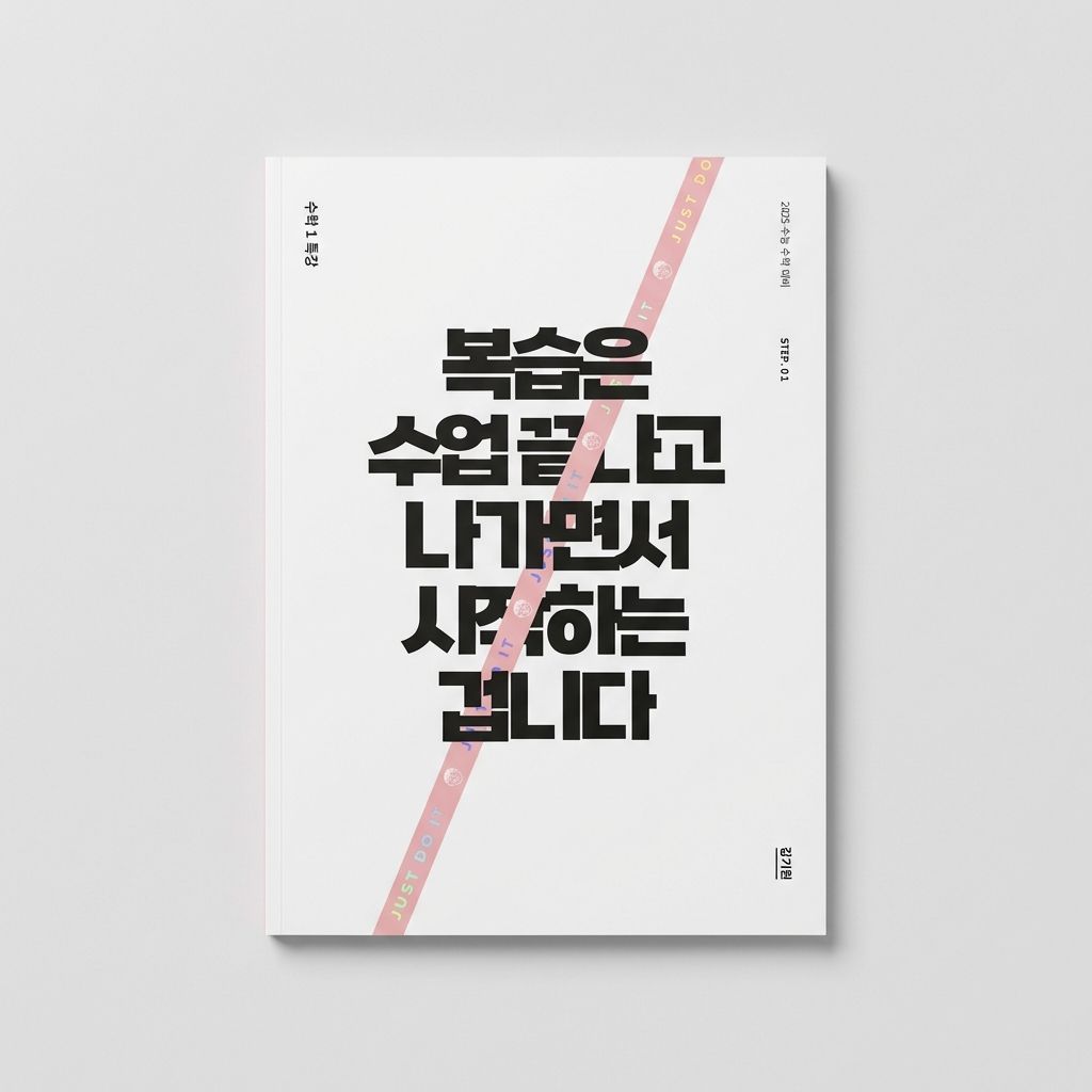 2025 시대인재 수능수학대비 복습은 수업끝나고 나가면서 시작하는 겁니다 강기원T 표지