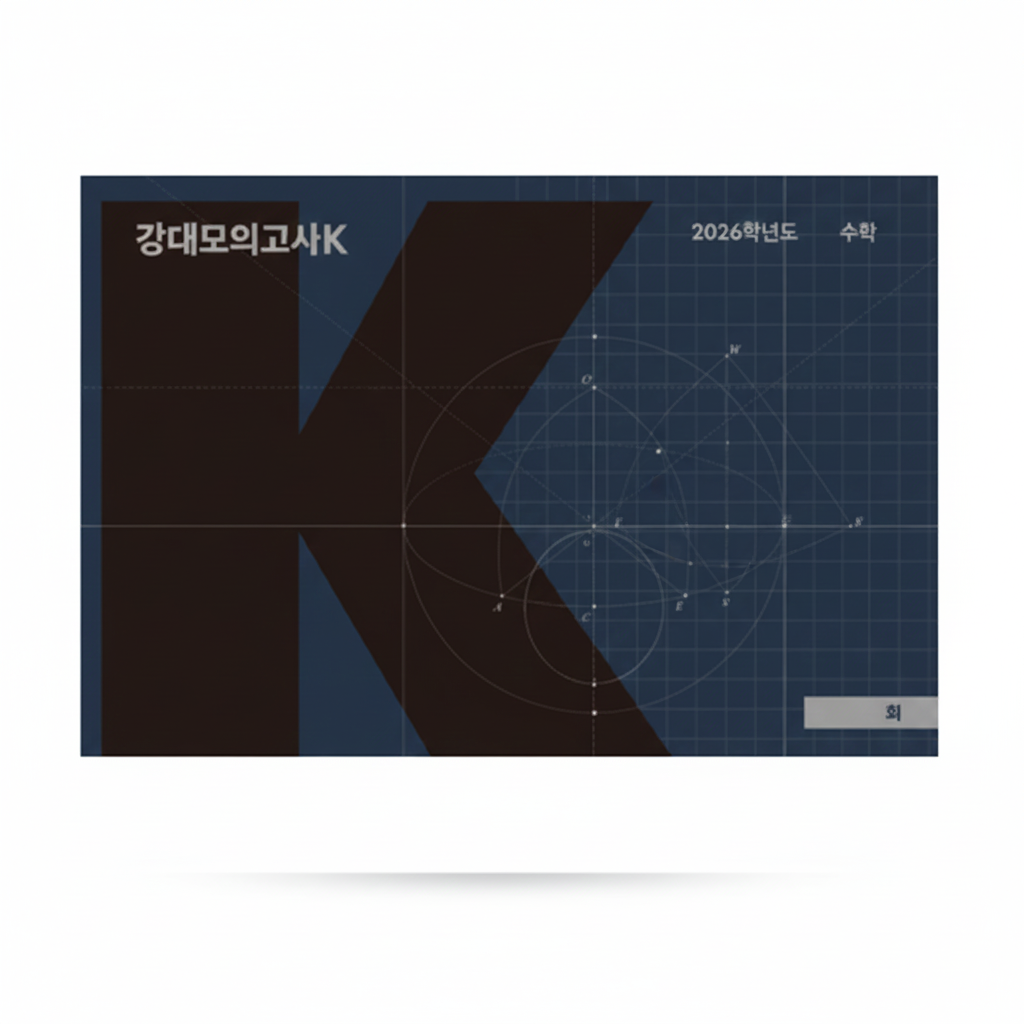 2026 강남대성 강대모의고사K 수학 표지